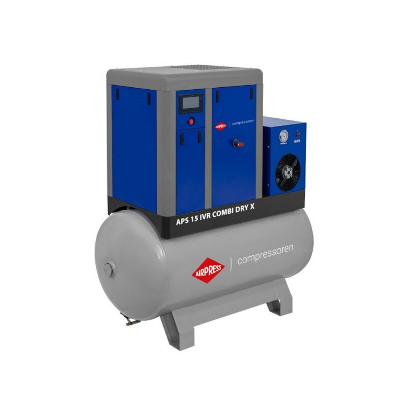 Sraigtinis kompresorius AIRPRESS APS 15 IVR Combi Dry X 10bar 1