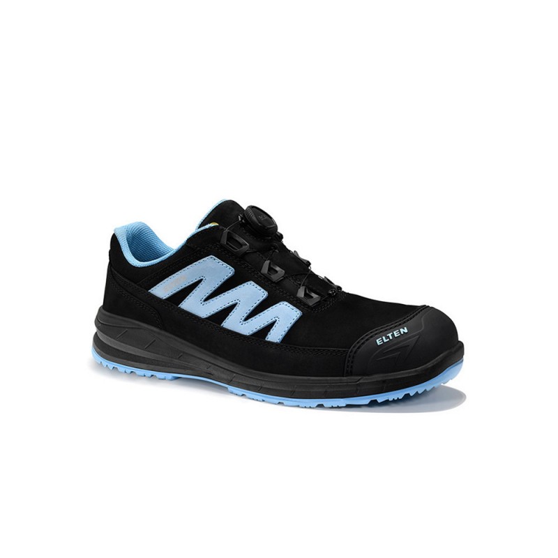 Batai ELTEN Marten XXSports Pro Boa Low ESD S3, juodi/mėlyni 1