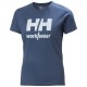 Moteriški marškinėliai HELLY HANSEN W Classic Logo T-Shirt, mėlyni 1
