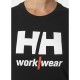 Moteriški marškinėliai HELLY HANSEN W Classic Logo T-Shirt, juodi 3