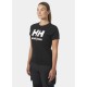Moteriški marškinėliai HELLY HANSEN W Classic Logo T-Shirt, juodi 4