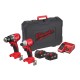 Akumuliatorinių suktuvų rinkinys MILWAUKEE M18 BLCPP2B-402C 1
