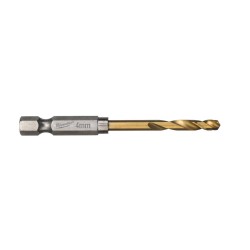 Metalo grąžtai MILWAUKEE Shockwave HSS-G TIN 4mm, 10vnt.