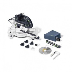 Akumuliatorinis traukiamas skersinio pjovimo pjūklas FESTOOL Kapex KSC 60 EB-Basic