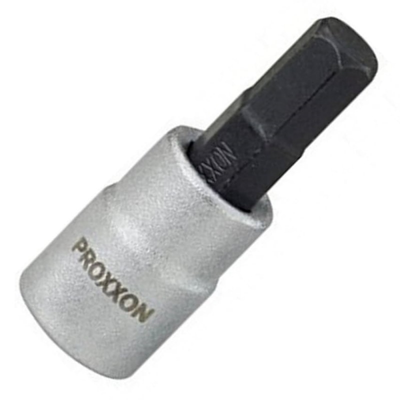 1/4" galvutė su šešiakampiu antgaliu PROXXON HX 4mm 1