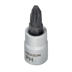 1/4" galvutė su kryžminiu PH antgaliu PROXXON PH2