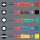 16 dalių įrankių rinkinys elektrikams WERA KK VDE Extra Slim1 6