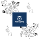 Varžtas hx hd 1/4-20 clear HUSQVARNA 5880775-02 1