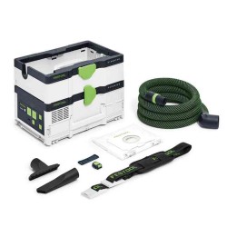 Akumuliatorinis dulkių siurblys FESTOOL CTMC SYS I-Basic Cleantec