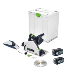Akumuliatorinis įgilinamas pjūklas FESTOOL TSC 55 KEB-Basic-5,2