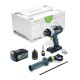 Akumuliatorinis gręžtuvas-suktuvas FESTOOL Quadrive TDC 18/4 I-Basic 5,0 1