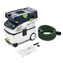 Akumuliatorinis dulkių siurblys FESTOOL Cleantec CTMC MIDI I-Basic