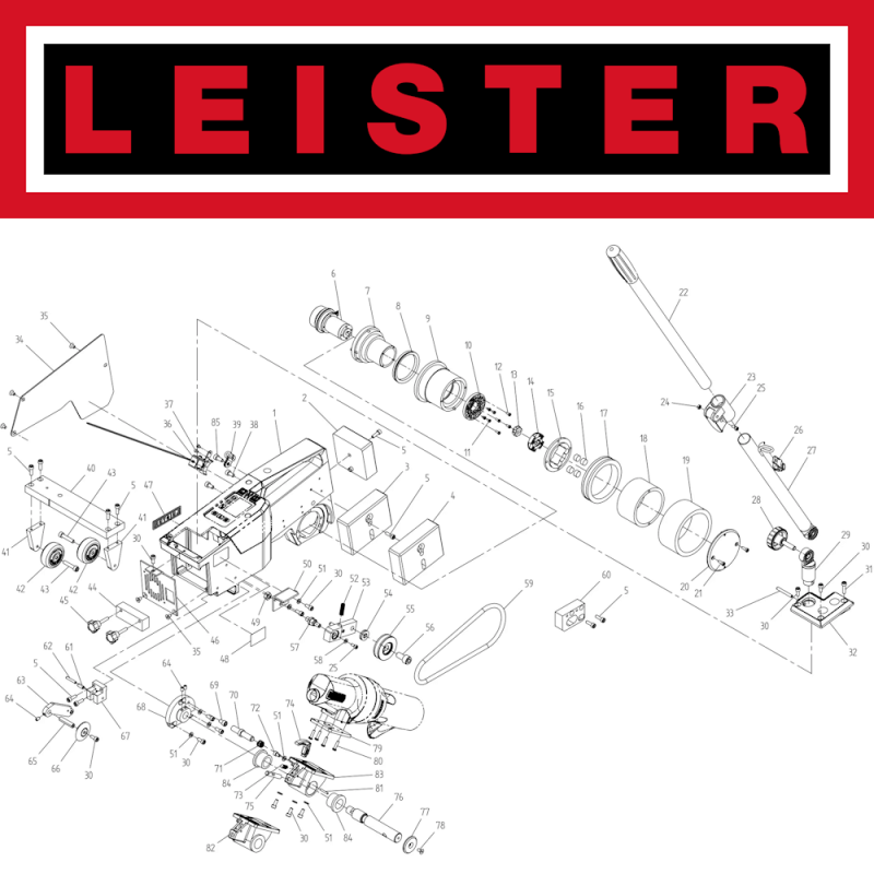 Varžtas LEISTER 103325 1