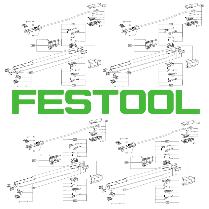 Angliukai rap 150 "schinex" FESTOOL 495144 1