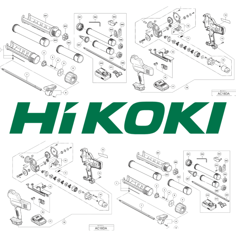 Riebokšlis (old 999-66122-200/6695624) HIKOKI 6684607 1