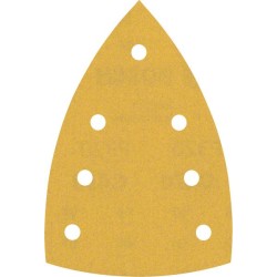 Šlifavimo popierius BOSCH Expert C470, daugiafunkciams šlifuokliams, su 7 skylėmis 100 x 150 mm, G 320 10 vnt.
