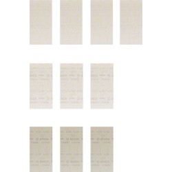 Šlifavimo tinklelių rinkinys BOSCH Expert M480, 115 x 230 mm, 10 vnt.