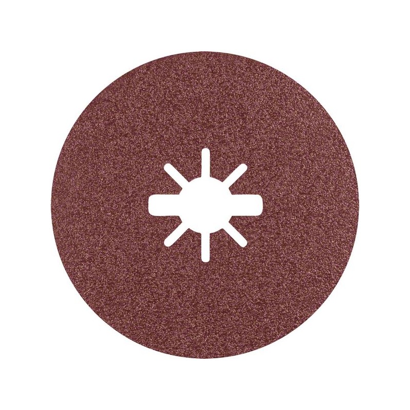 Šlifavimo diskas BOSCH Expert R781 Prisma Ceramic X-LOCK Fibre Disc 125 mm, 22,23 mm, G 80, 5 vnt. 1