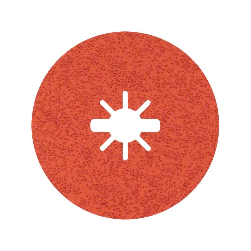 Šlifavimo diskas BOSCH Expert R782 Prisma Ceramic X-LOCK Fibre Disc 115 mm, 22,23 mm, G 36, 5 vnt. 1