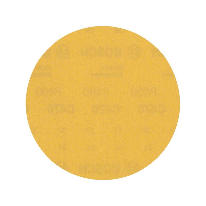 Šlifavimo popierius BOSCH Expert C470, kampiniams šlifuokliams ir gręžtuvams, be skylių, 125 mm, G 400 50 vnt. 1