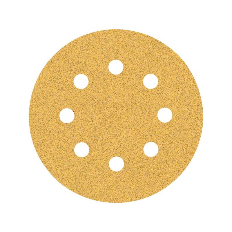 Šlifavimo popierius BOSCH Expert C470, vibraciniams šlifuokliams, su 8 skylėmis, 115 mm, G 60, 5 vnt. 1