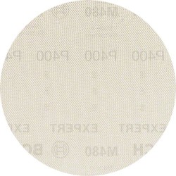 Šlifavimo tinklelis BOSCH Expert M480 vibraciniams šlifuokliams, 150 mm, G 400, 5 vnt.
