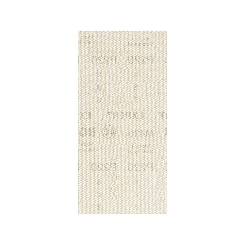 Šlifavimo tinklelis BOSCH Expert M480 vibraciniams šlifuokliams, 93 x 186 mm, G 220, 10 vnt. 1