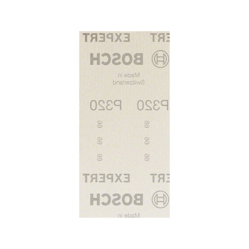 Šlifavimo tinklelis BOSCH Expert M480 vibraciniams šlifuokliams, 93 x 186 mm, G 320, 50 vnt. 1