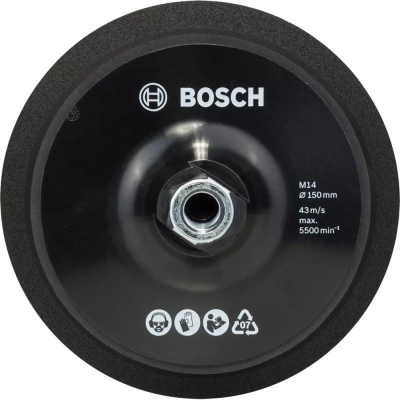 Atraminis padas BOSCH M14 Ø150mm 1