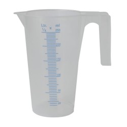 Plastikinė matavimo talpa chemijai HALLBAUER KMB, 3L