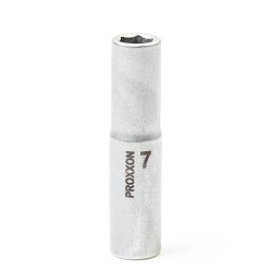 1/4" šešiakampė prailginta galvutė PROXXON 7mm
