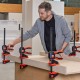 Spaustuvu su pasukama rankena rinkinys BESSEY 300/80 9