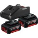 Akumuliatorių ir įkroviklio komplektas BOSCH GBA 4.0Ah 18V GAL 1