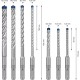7 dalių smūginių grąžtų rinkinys BOSCH Expert 7 SDS plus 2
