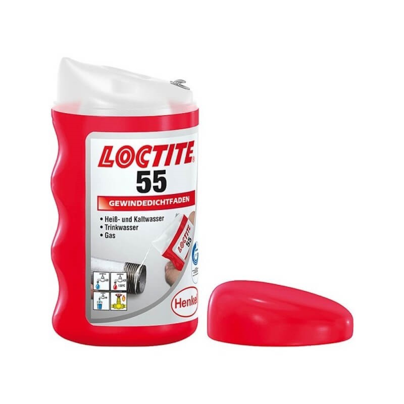 Sriegių sandariklis-virvutė LOCTITE 55 160m 1 Sriegių sandariklis-virvutė LOCTITE 55 160m 1