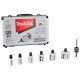 7 dalių gręžimo karūnų rinkinys elektrikams MAKITA Ezychange E-12326 1