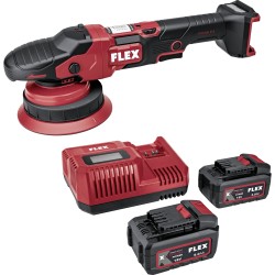 Ekscentrinis akumuliatorinis poliruoklis FLEX XFE 15 150 18-EC/5,0Ah Set