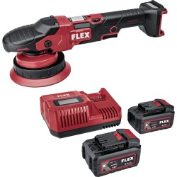Akumuliatorinis orbitinis poliruoklis FLEX XCE 8 125 18-EC/5,0Ah Set