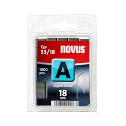 Plonos kabės NOVUS A 53/18, 1000vnt.