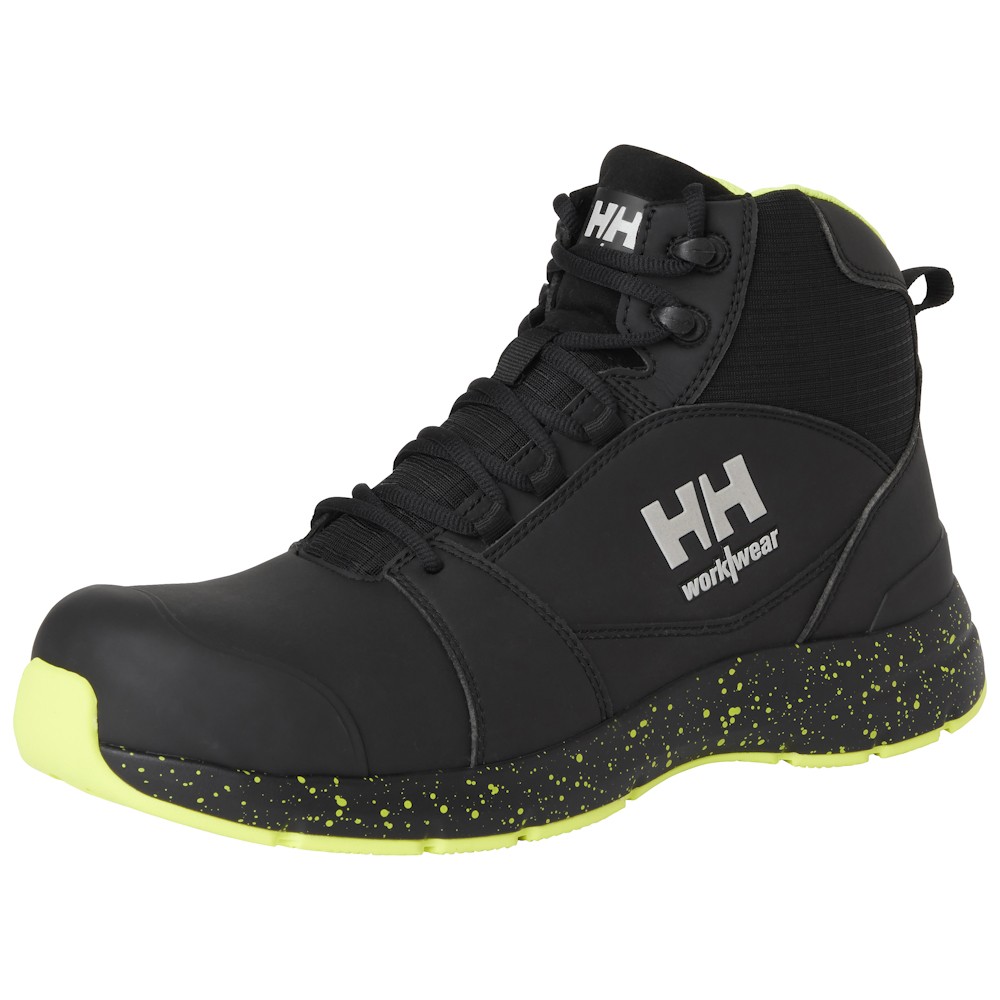 haniberry Batai HELLY HANSEN Barcode MXR Mid S3S, juodi/geltoni - Gitana