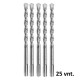 Betono grąžtas MAKITA SDS+ Ø10x160mm, 25vnt 1