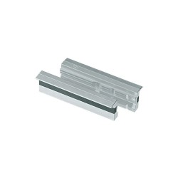 Keičiamos aliuminio lūpos spaustuvams su prizminiais paviršiais FZA 150 mm