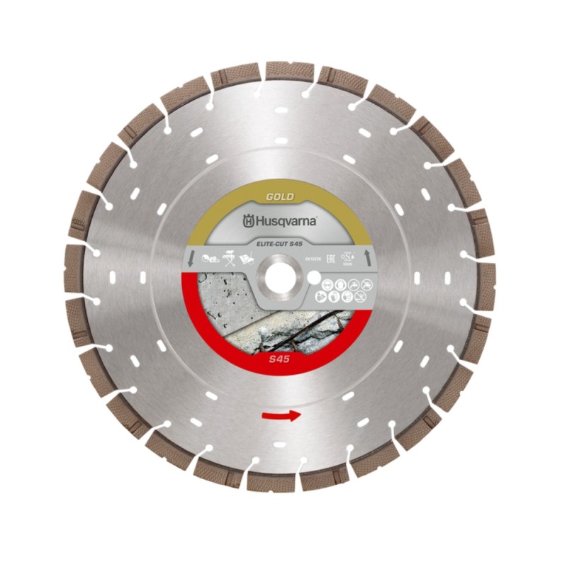 Deimantinis diskas betonui HUSQVARNA Elite-Cut S45 500x25,5 mm 1