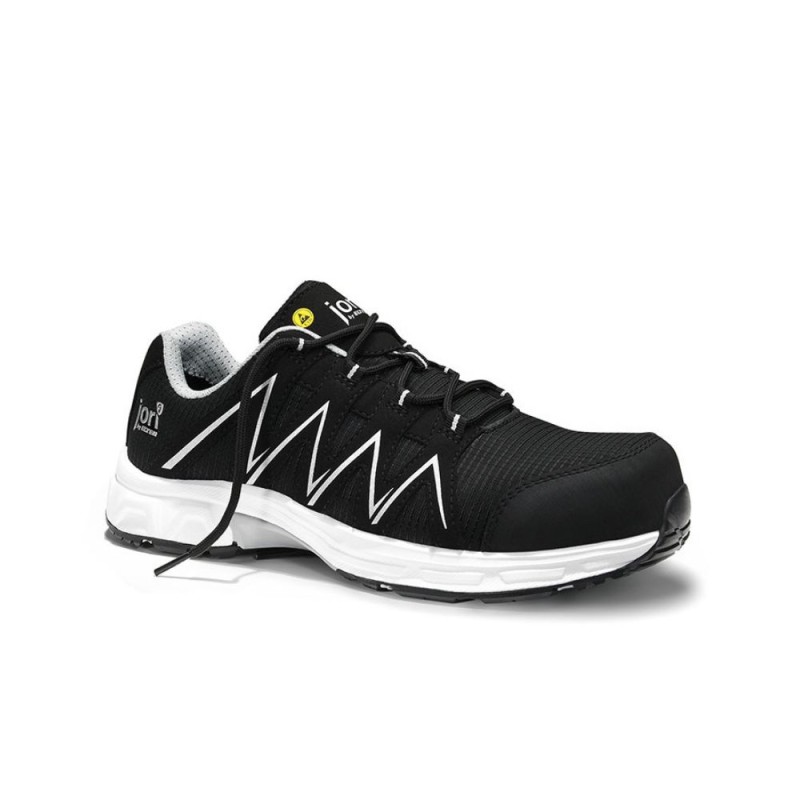 Batai ELTEN Speedy black-silver Low ESD S3, juodi 1 Batai ELTEN Speedy black-silver Low ESD S3, juodi 1