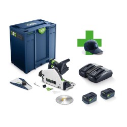 Akumuliatorinis įgilinamasis diskinis pjūklas FESTOOL TSC 55 KEBI-Plus/XL 100Y