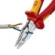 Elektrikų replės siauromis žiaunomis KNIPEX 0826185SB 4