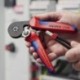 Antgalių užspaudimo replės su savaiminiu susireguliavimu KNIPEX 975314 3