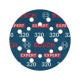 Šlifavimo diskas BOSCH Expert 0780 125mm P320 Velcro, 50vnt. 1
