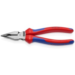 Kombinuotos replės siauroms žiaunomis KNIPEX 0822185SB
