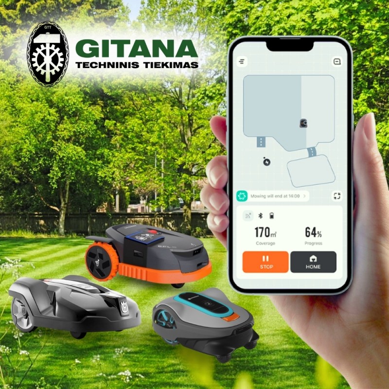 Vejapjovės roboto (X390, 550EPOS, 560EPOS) instaliacijos darbai 1